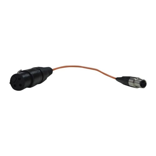 Adaptador XLR a mini mic hembra