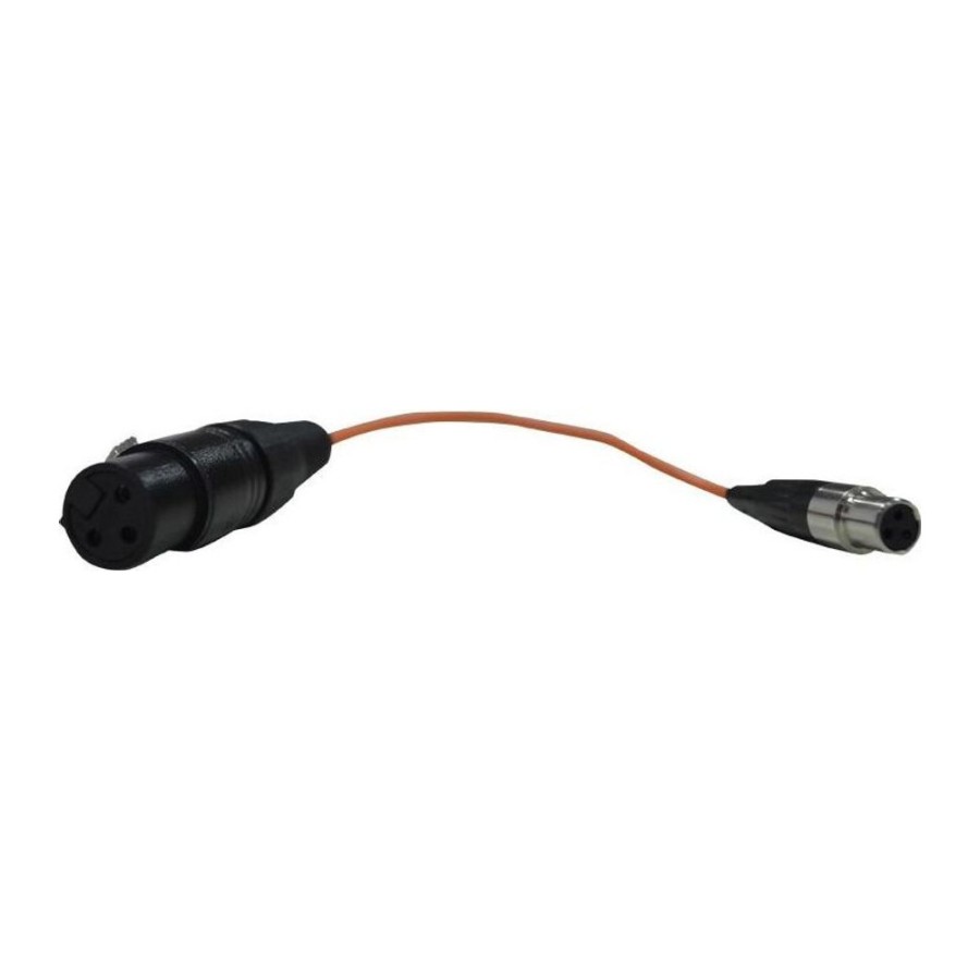 Adaptador XLR a mini mic hembra